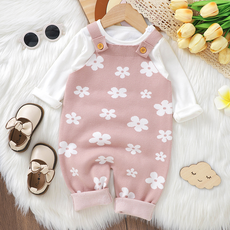 Newborn Baby Girl Romper Floral - Infant Baby Girl Rompers Jumpsuits 0-18m