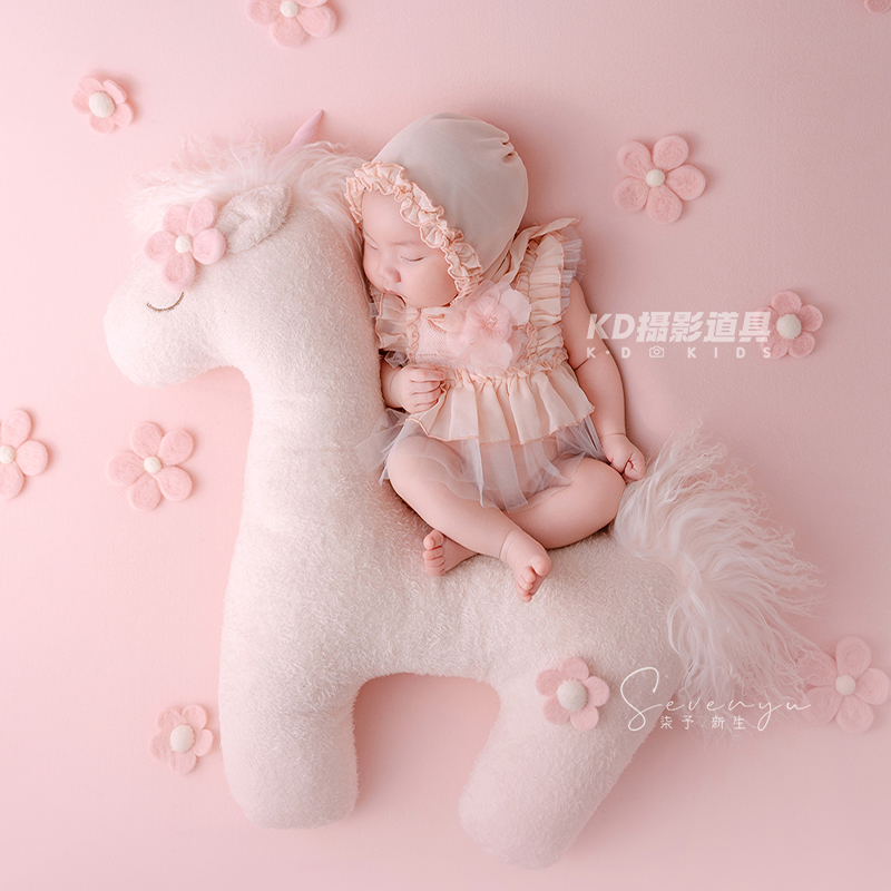 Cute Unicorn Theme Newborn Pho - Infant Photography Props Outfit recension och pris