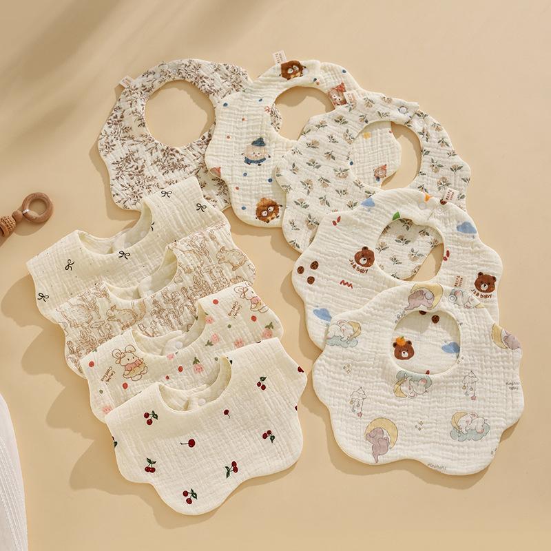✰✪1PC Baby Bibs Cotton Newborn - Baby Gear recension och pris