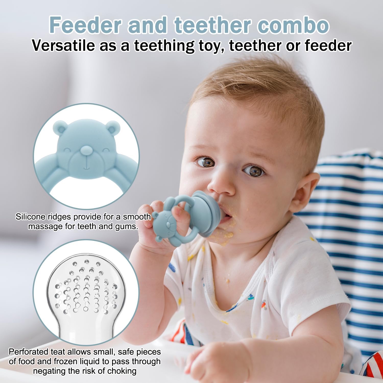 Baby Fruit & Food Feeder Pacif - Feeding recension och pris