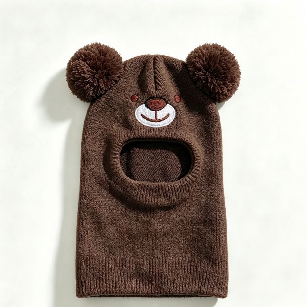 Winter Thickened Baby Cap Bear - Infant Beanie Hat With Ears recension och pris