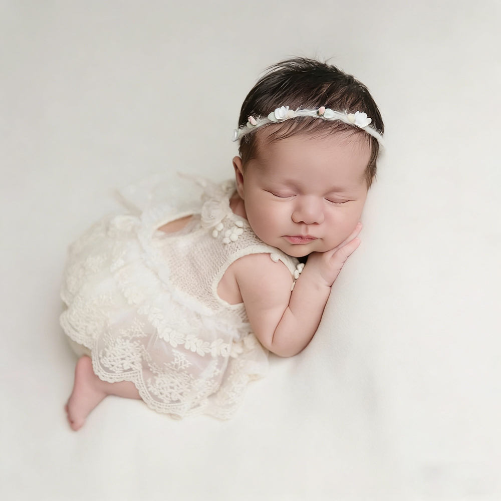 Baby Photo Outfits Newborn Pho - Newborn Baby Girl Romper Floral recension och pris