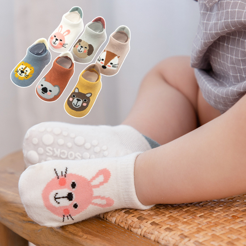 6Pairs/Lot Newborn Baby Socks  - Unisex Baby Socks Non Slip recension och pris